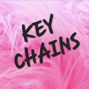 Pink Key & Card Holder